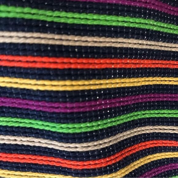 Talbots Blazer Women’s Size 14 Multi-Colored Striped Cotton Long Sleeve - Picture 11 of 12